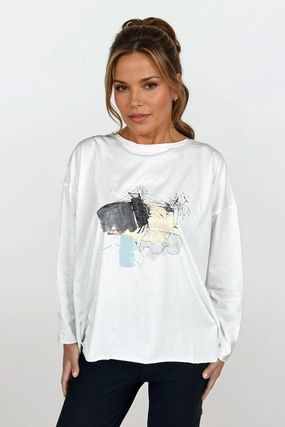 Planet Watercolor T Minimal Style Trend RecycledBlend