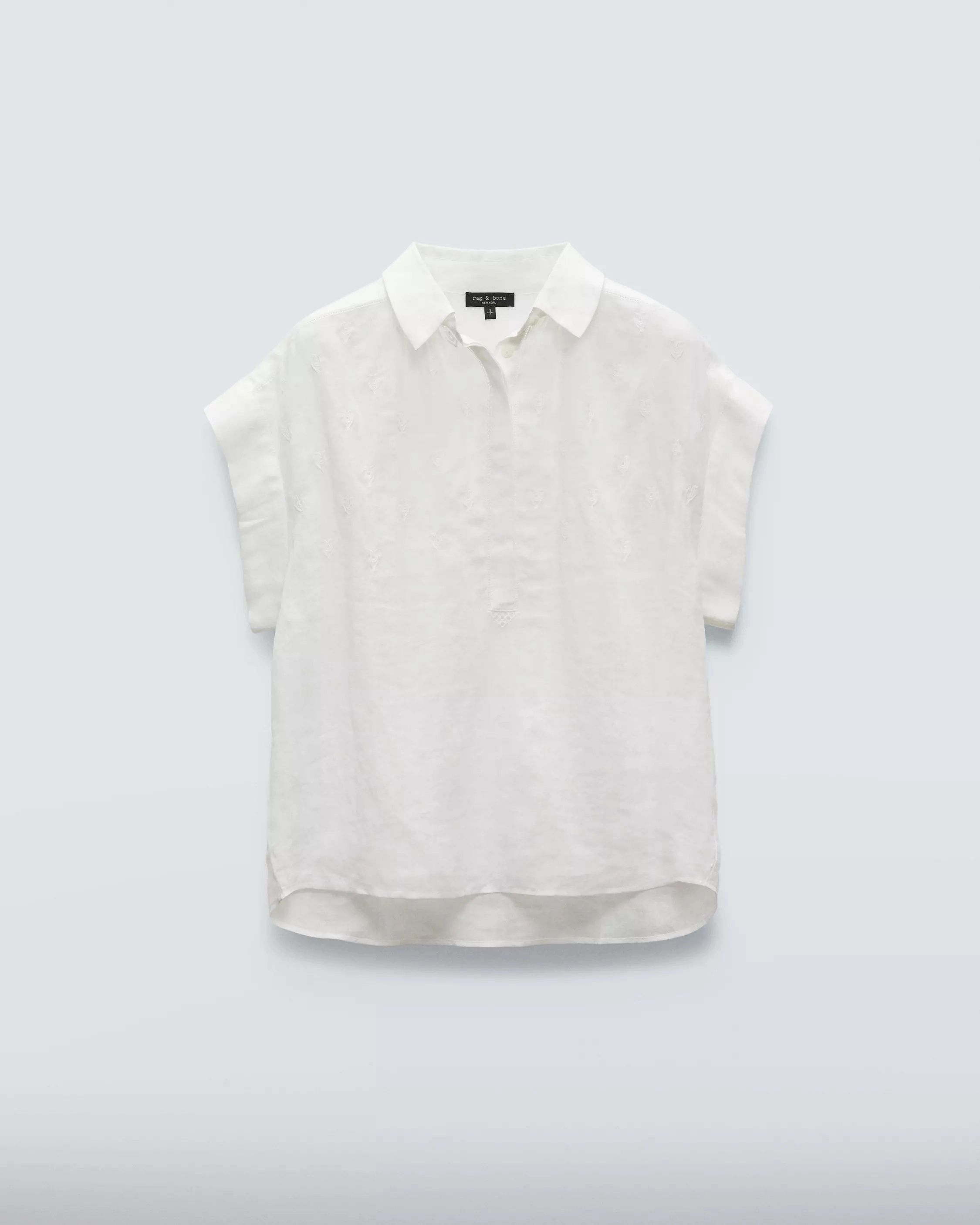 BioBased Fiber AntiStaticInnerLining Robin Embroidered Top