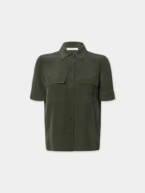 Patch Pocket Button Down ResilientStretch 3D Spacer Fabric