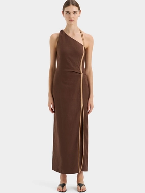 Smart and Polished All-Occasion Look Affogato Asymmetric Midi Dress