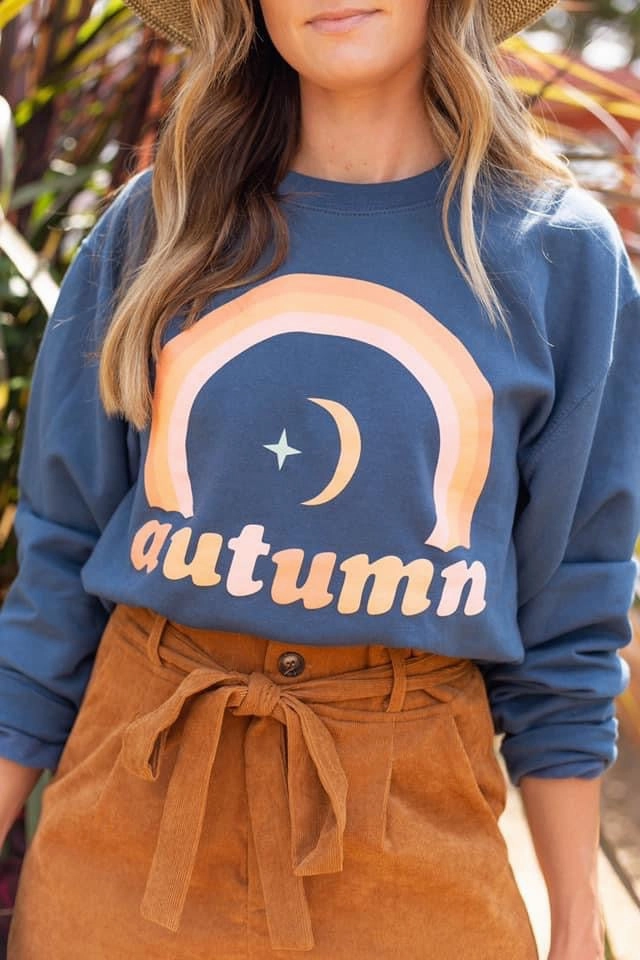 Layered Hem Design Chill Fit Design Autumn Women??s Sweatshirt