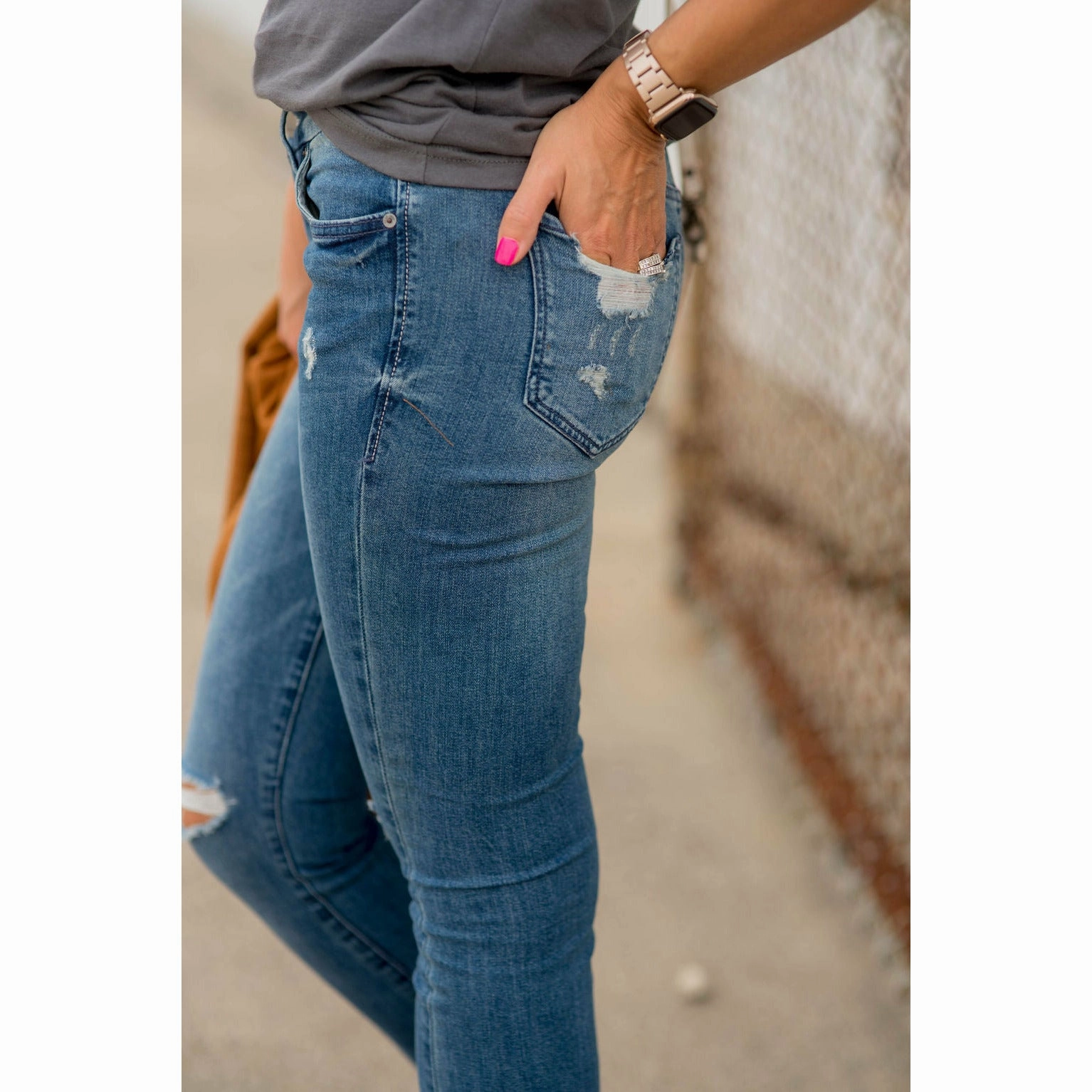 Night Out Everyday Holiday Vibes Grace Denim Jeans