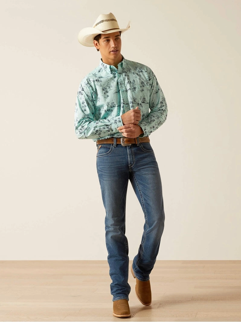 Abrasion Resistant Edges Ariat Men??s Paxtyn Classic Fit Shirt