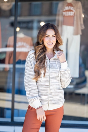 Friction Resistant Reinforced Hems All Too Well Zip-Up Jacket