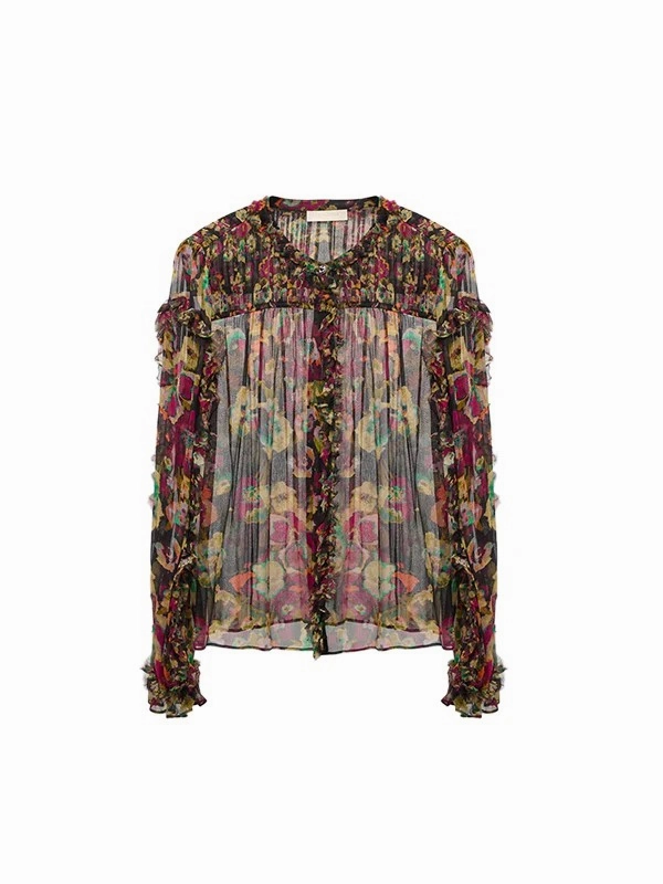 BreathableMeshPanels Andi Blouse