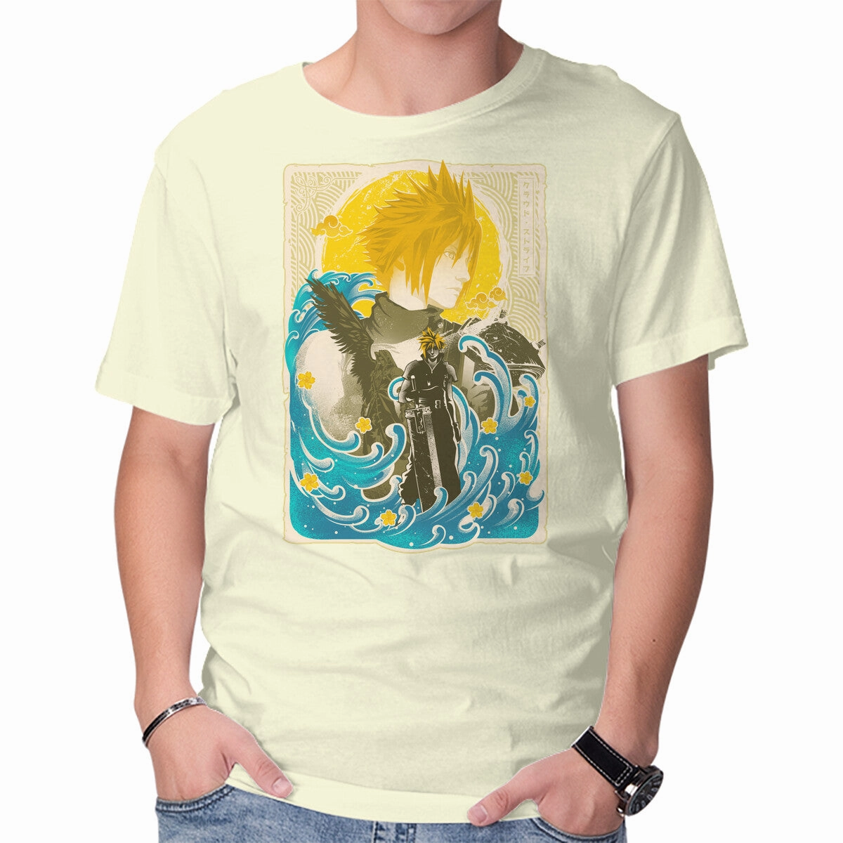 Breathable Fit Design Great Wave Cloud