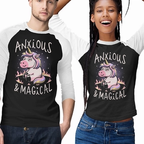 Anxious But Magical Casual Layers Cozy Wear