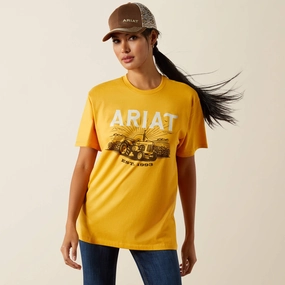 Laser Cut Edges Ariat Keep it Rural Tee