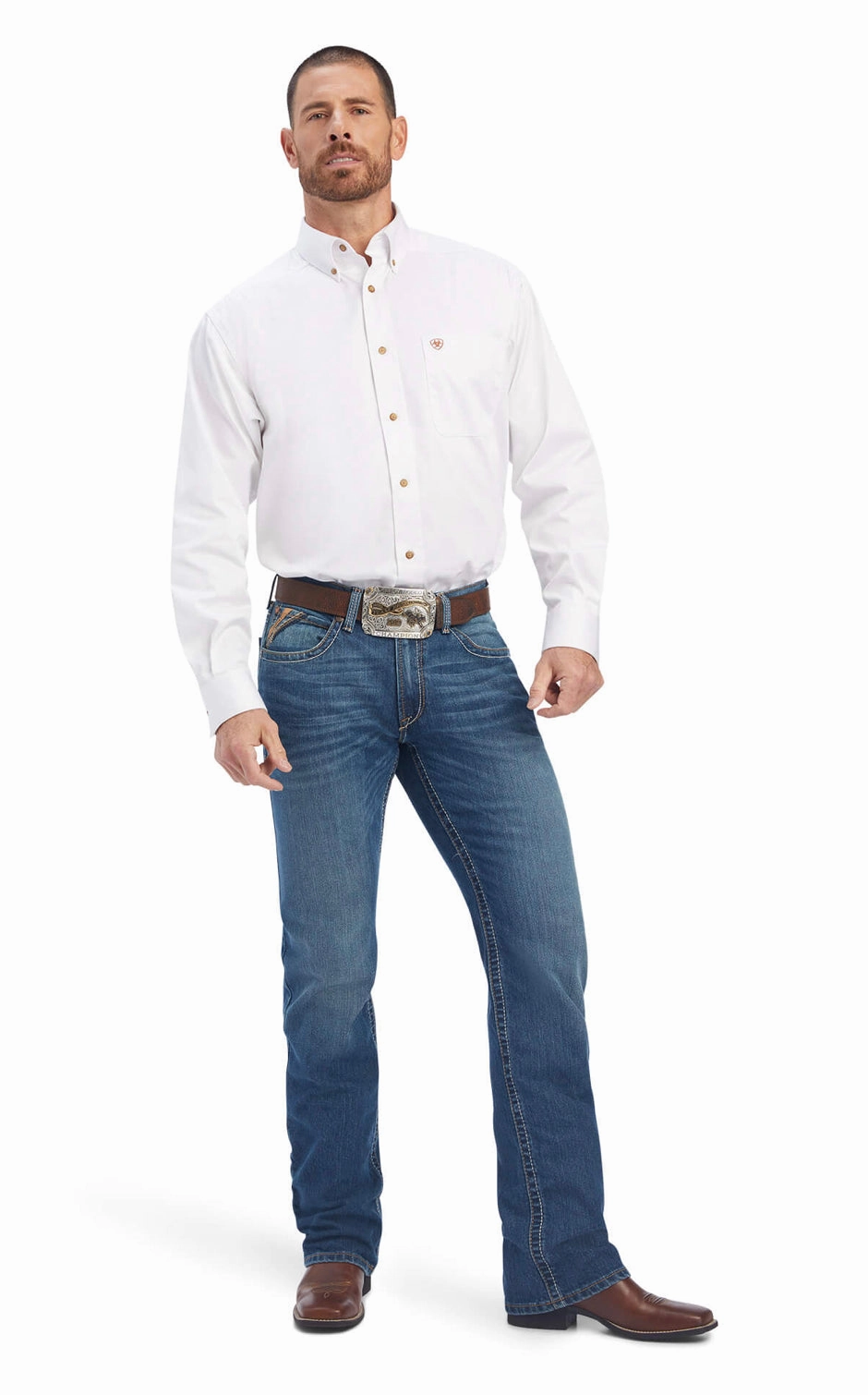 Vibrant Fashion Lover Quick Outfit Ariat Men's M4 Relaxed Boot Cut Jean