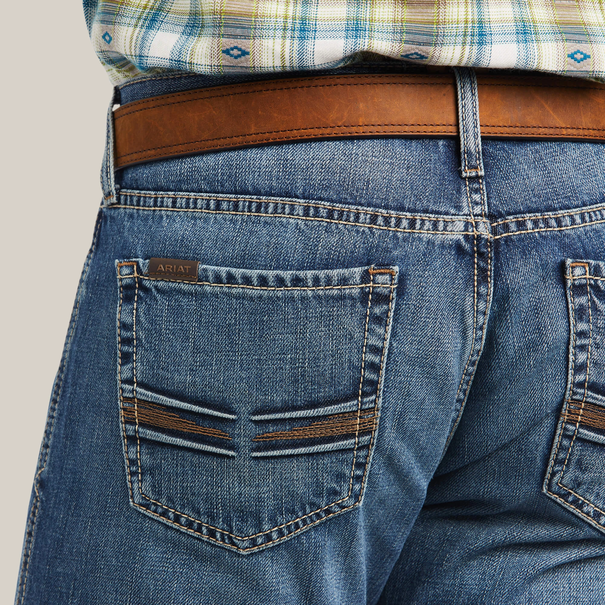 Everyday Comfort Wear Day Ready Ariat Men??s M7 Slim Merrick Straight Leg Jean-Branson