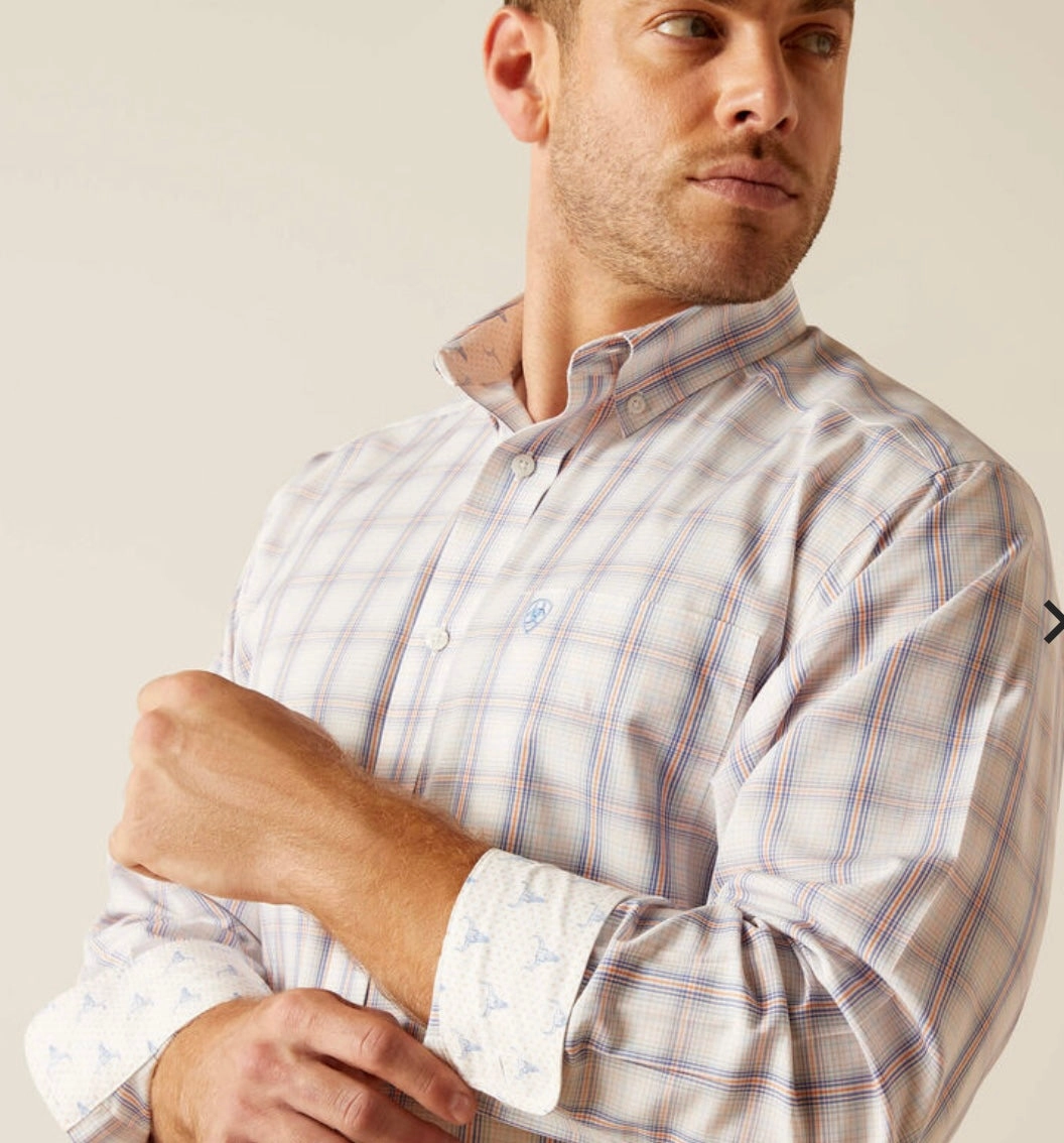 Active Comfort Active Layer Ariat Wrinkle Free Raiden Classic Fit Shirt