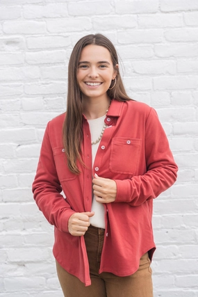 Basic So Soft Shacket Airflow Ventilation