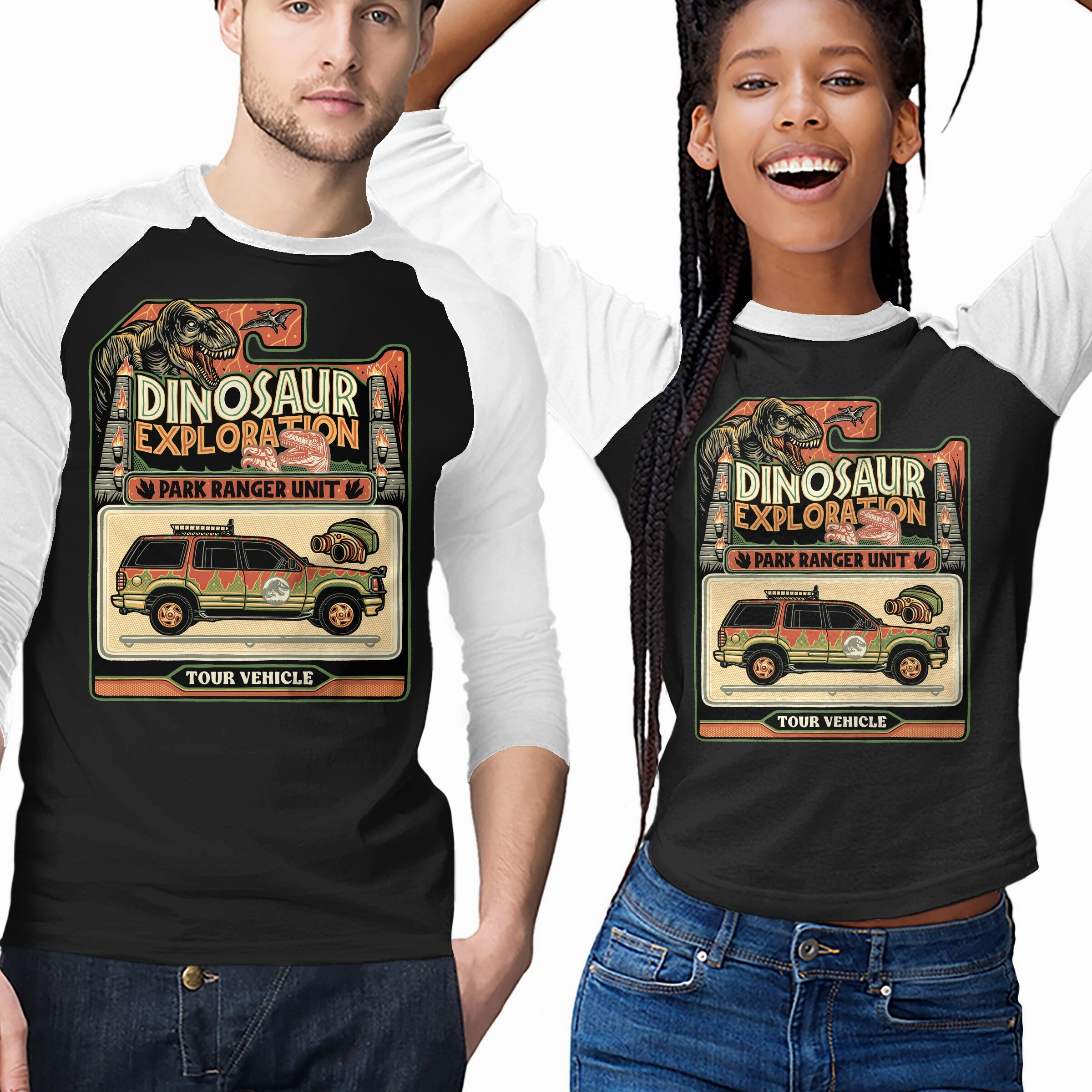 Dinosaur Exploration Vehicle Chic and Cozy Wear