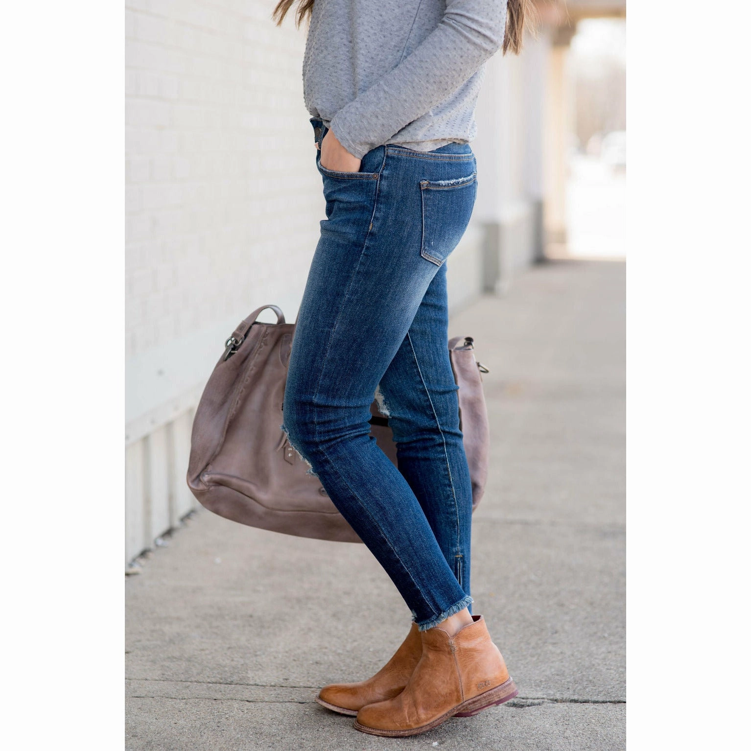 Thermal Regulating Fabric Seasonal piece Shawnette Denim Jeans