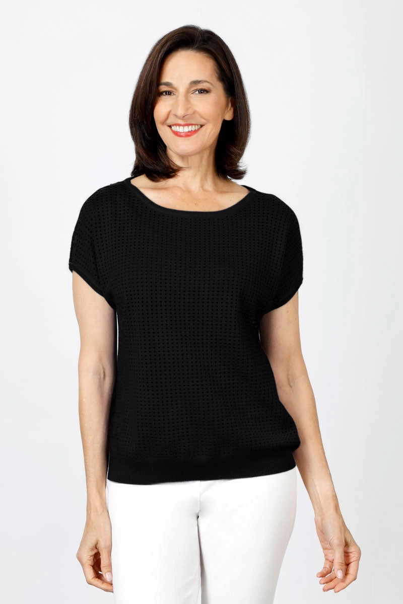 Ten Oh 8 Perforated Boatneck Sweater Cold-Weather Apparel