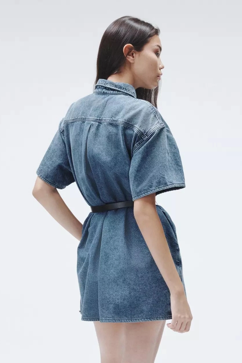 Carter Denim Dress Comfy Yet Stylish