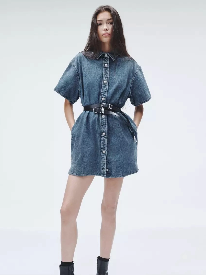 Breathable Design Carter Denim Dress