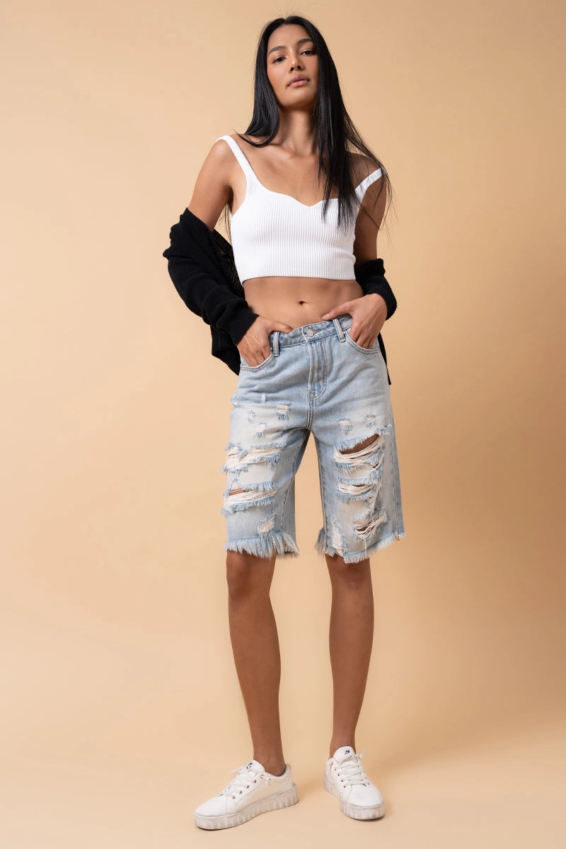 beach volleyball gear Core Flex Castaways High Waist Bermuda