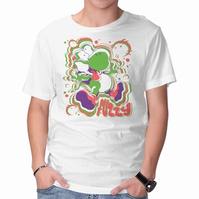 Standard Body Fit Low Profile Silhouette Fuzzy Dino