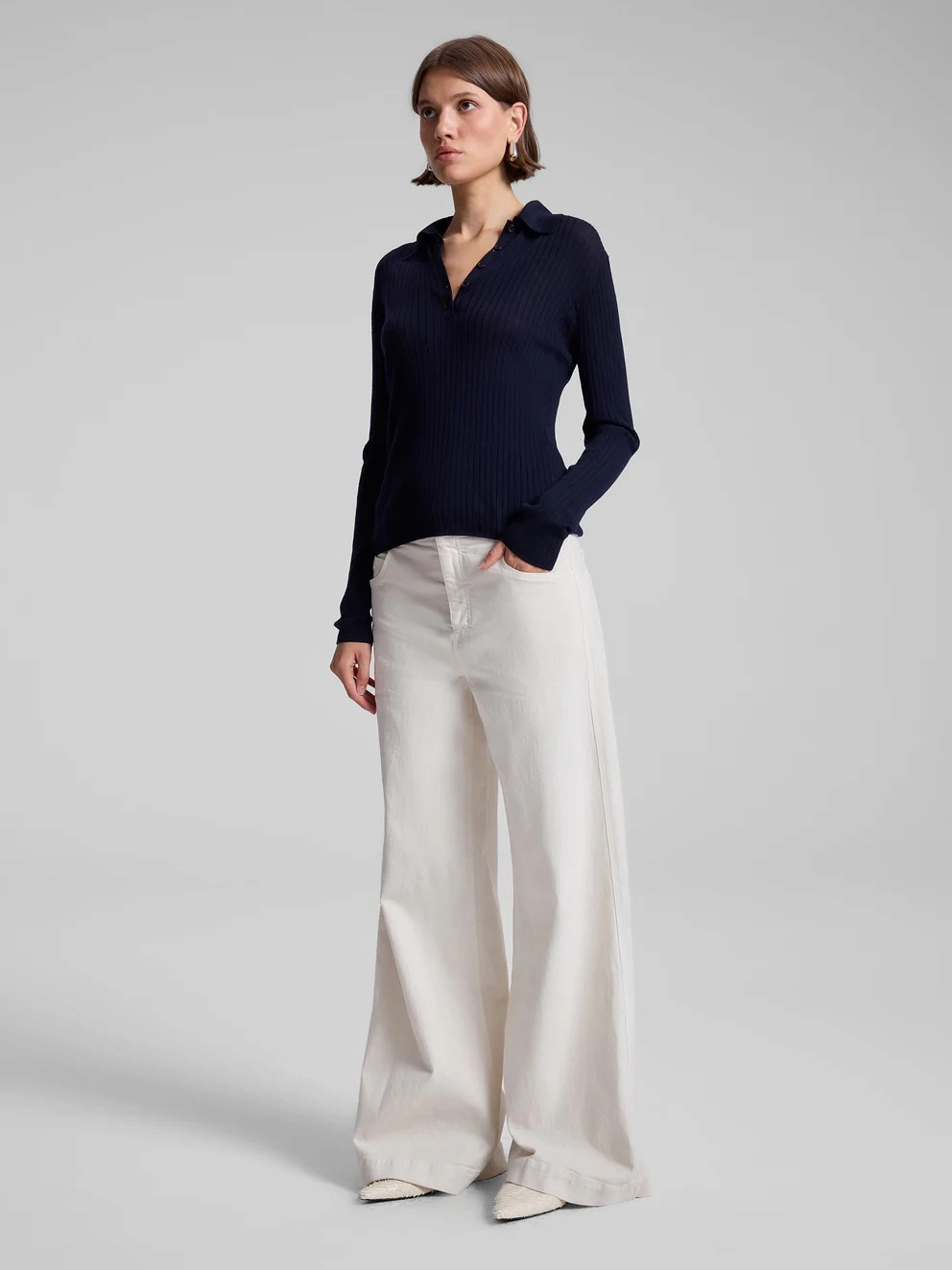 Advanced Stretch Recovery Gage Wide Leg Jean