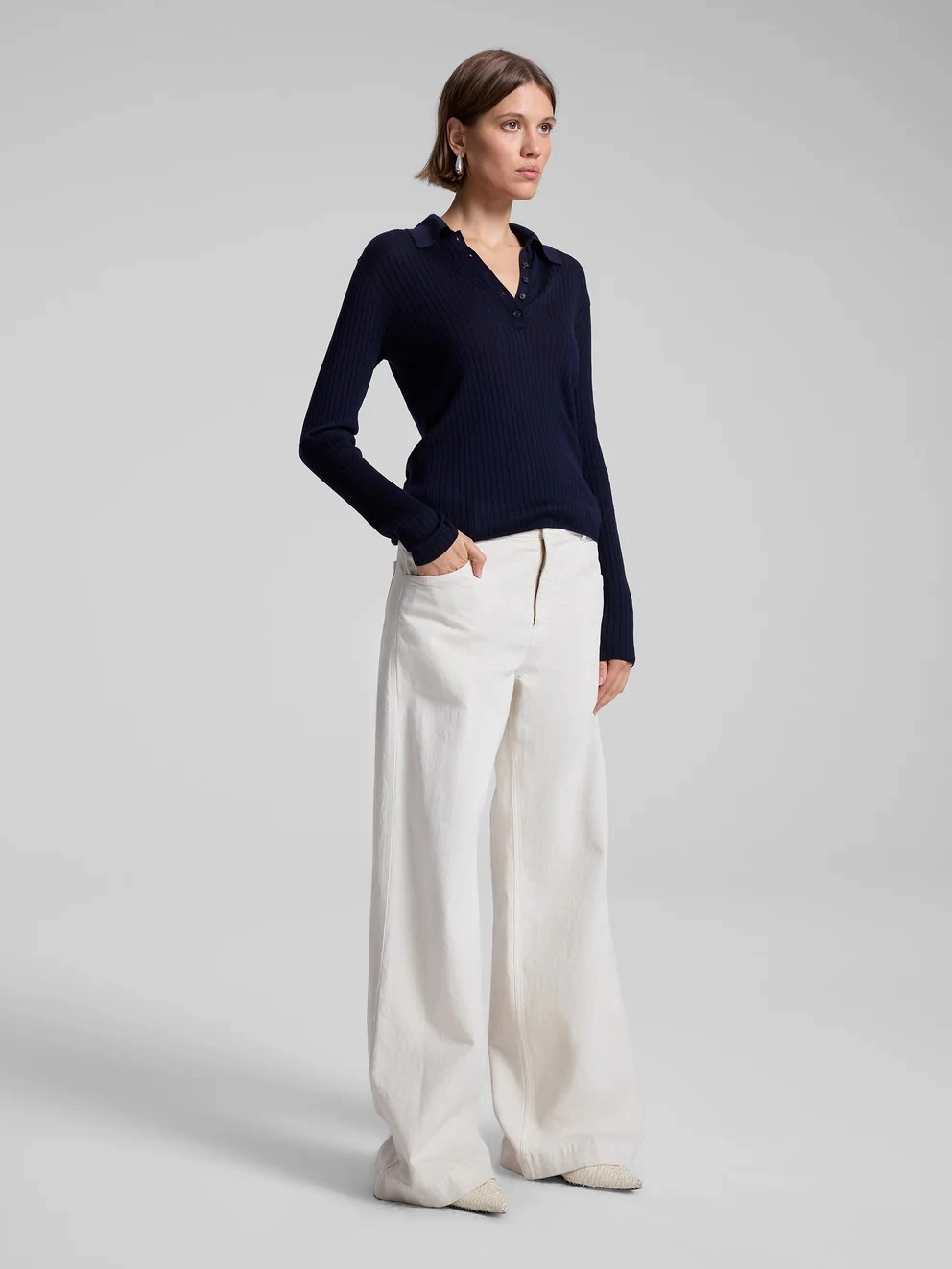 Gage Wide Leg Jean Holiday Vibes Work Ready