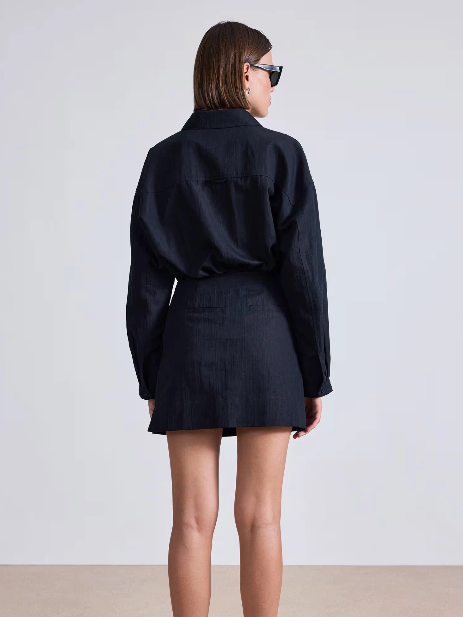 Comfort and Elegance La Reina Mini Shirt Dress
