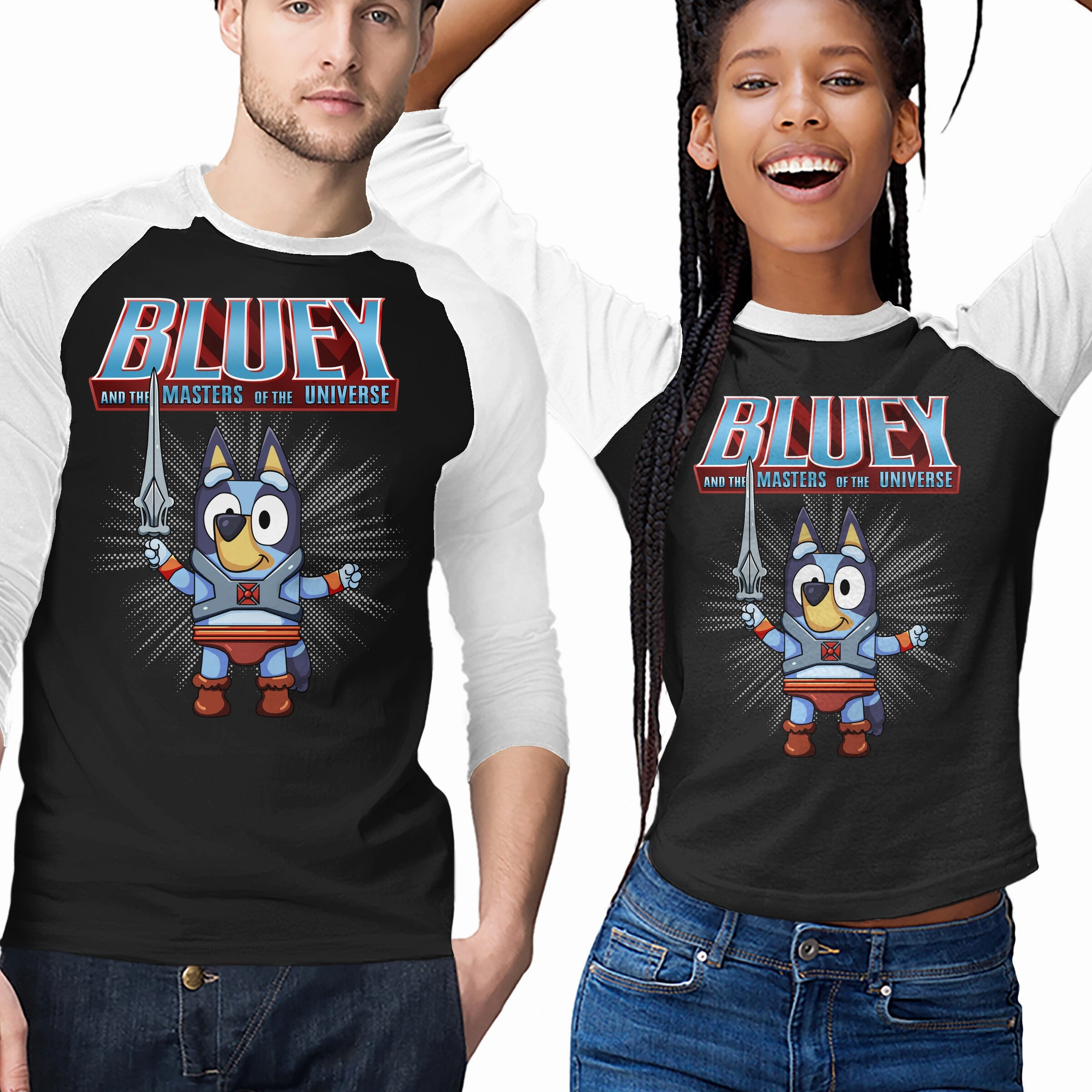Bluey And The Masters Of The Universe Versatile Layering Piece Stylish Casual
