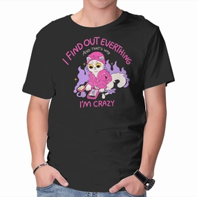 I Find Out Everything Layering Comfort Wear Anti-pilling