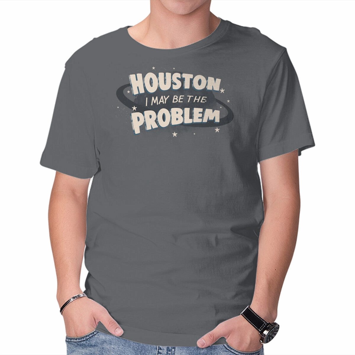 Casual Flex Easy-to-Style Top Houston I May Be The Problem