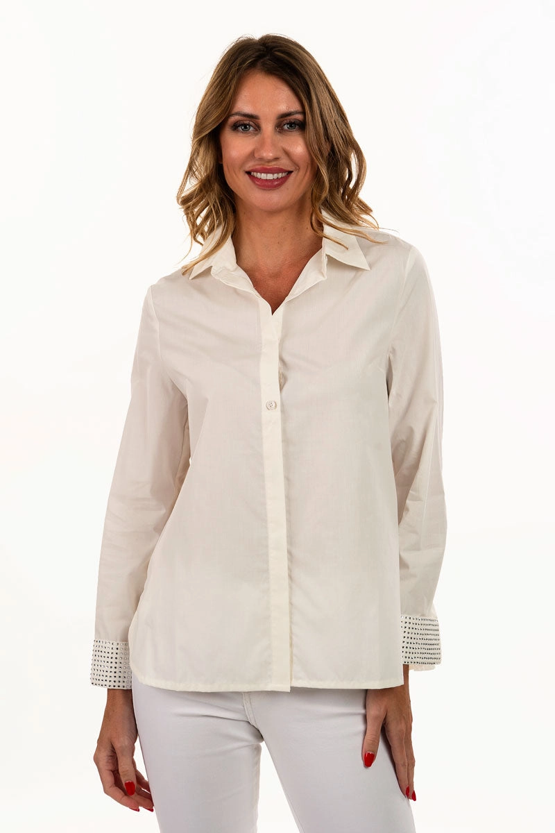 Minimalist Aesthetic Lemon Grass Mirror Blouse