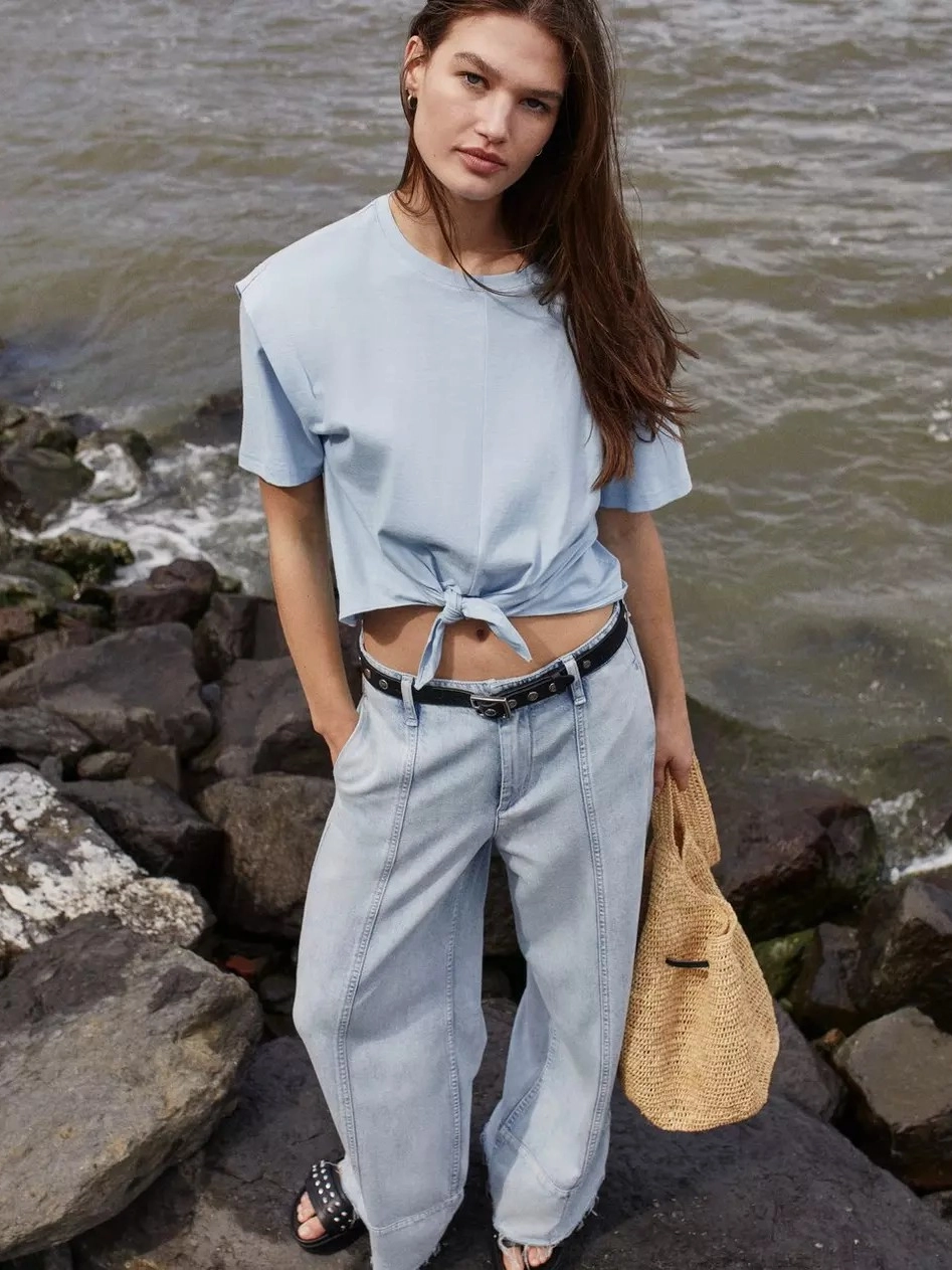 Featherweight Arianna Ankle Palazzo Pant Feminine Cut Low Bulk