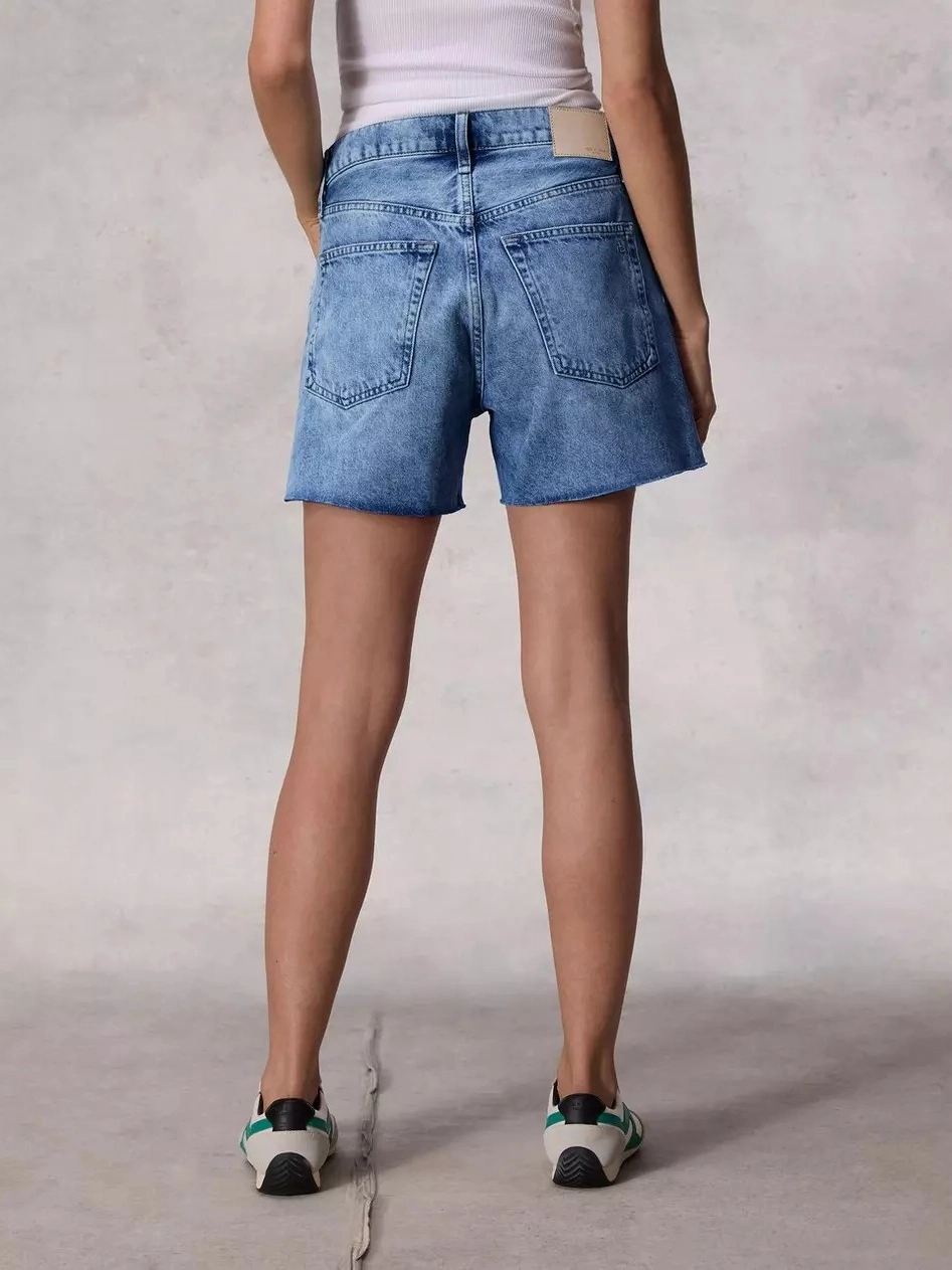 Family Celebration Adjustable Hem Vintage Cut Off Short