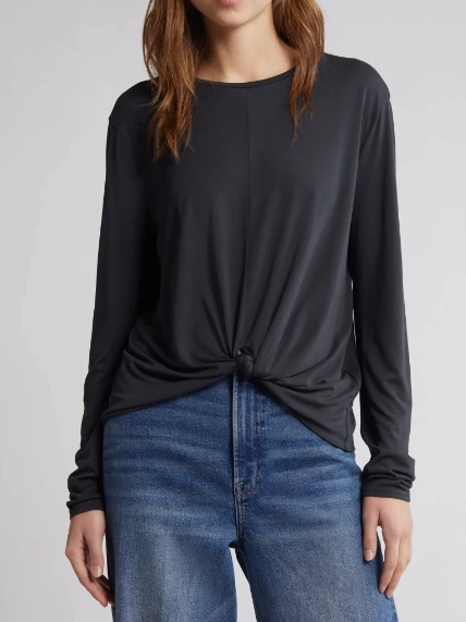 Recycled Fiber Blend Thermal Insulation Core Jenna Long Sleeve