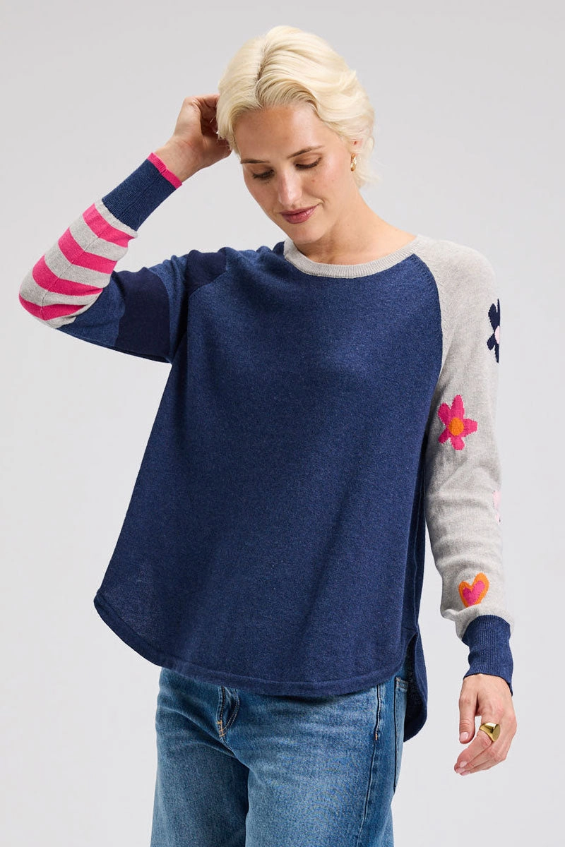 Zaket & Plover My Happy Sweater Relax Fit Wear Warm Flex