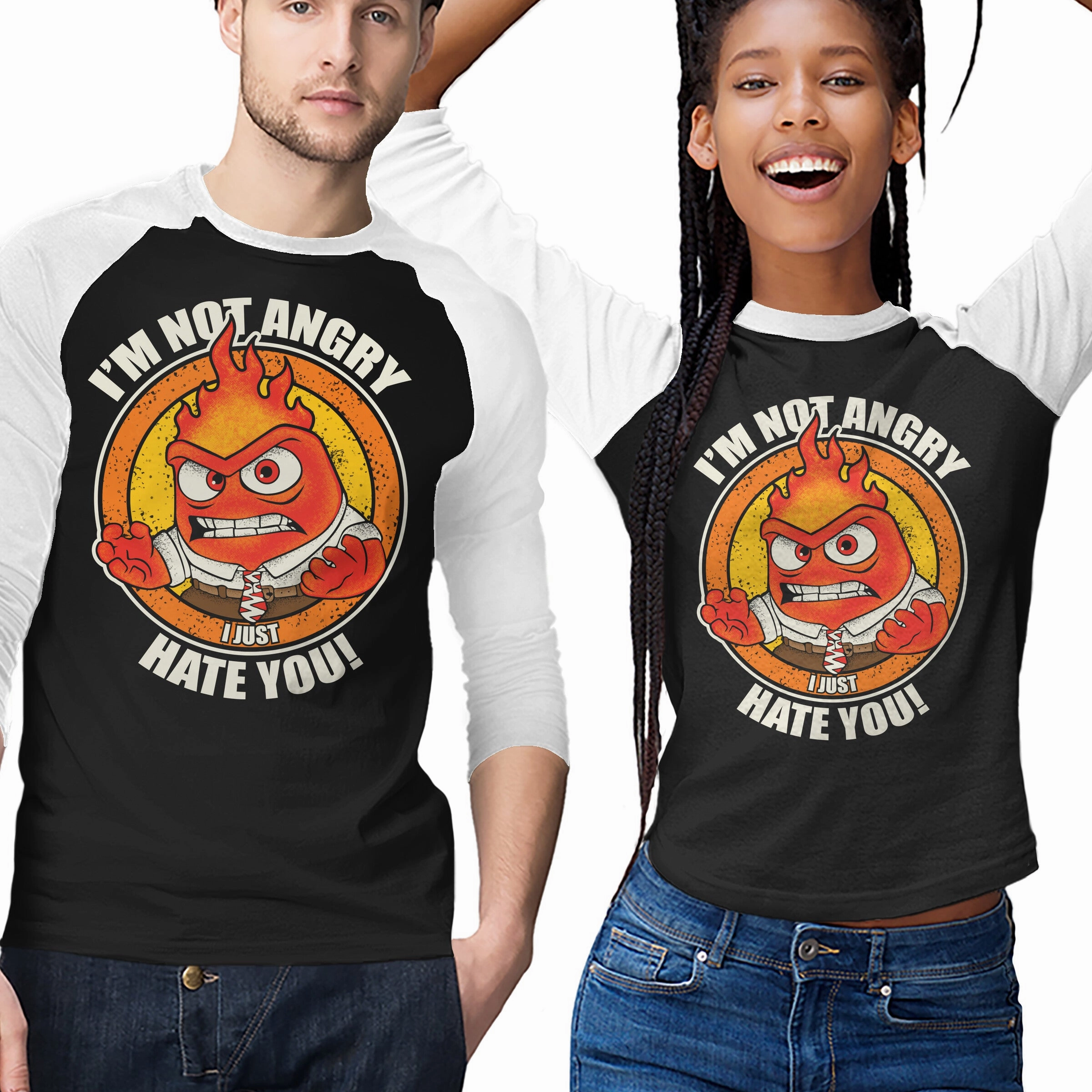 Not Angry I Just Hate You Festival wear Modern Design