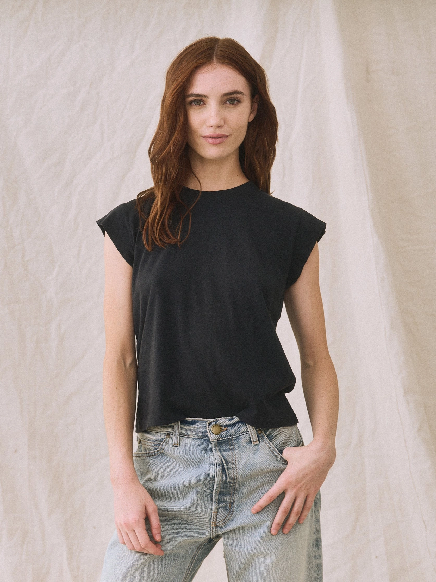 Quick Access Pockets The Peak Shoulder Tee