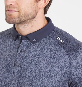 Trendy Look Office Attire Abstract Polo