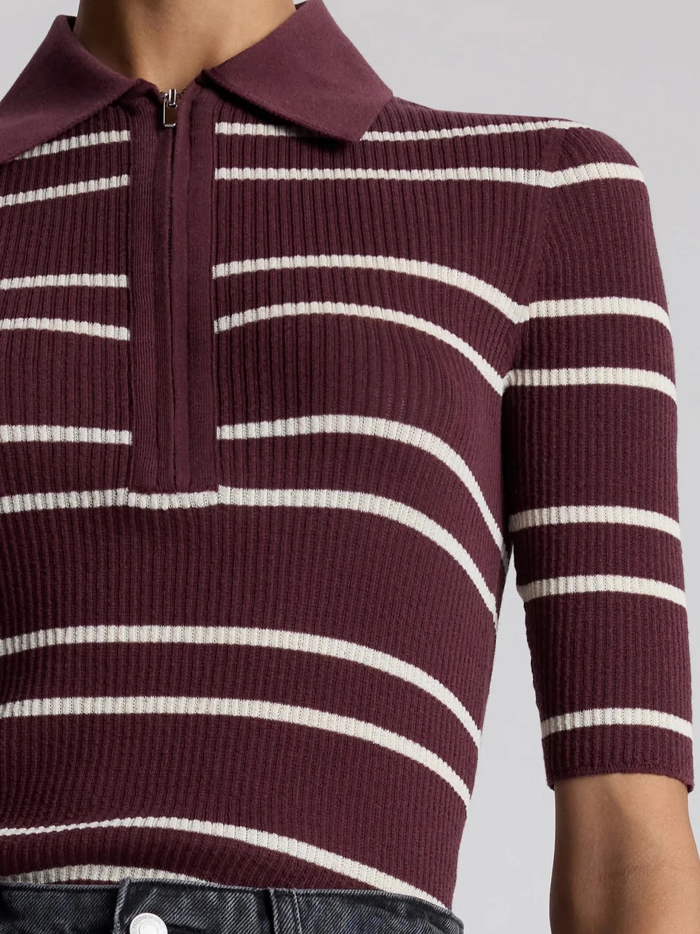 Cooper Top BreathableMeshInsert RibbedCollar