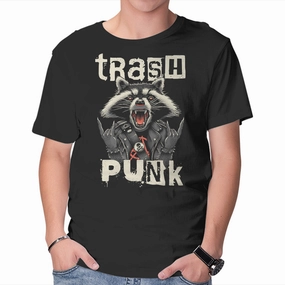 Trasher Punk Curved Hem Perfect Comfort