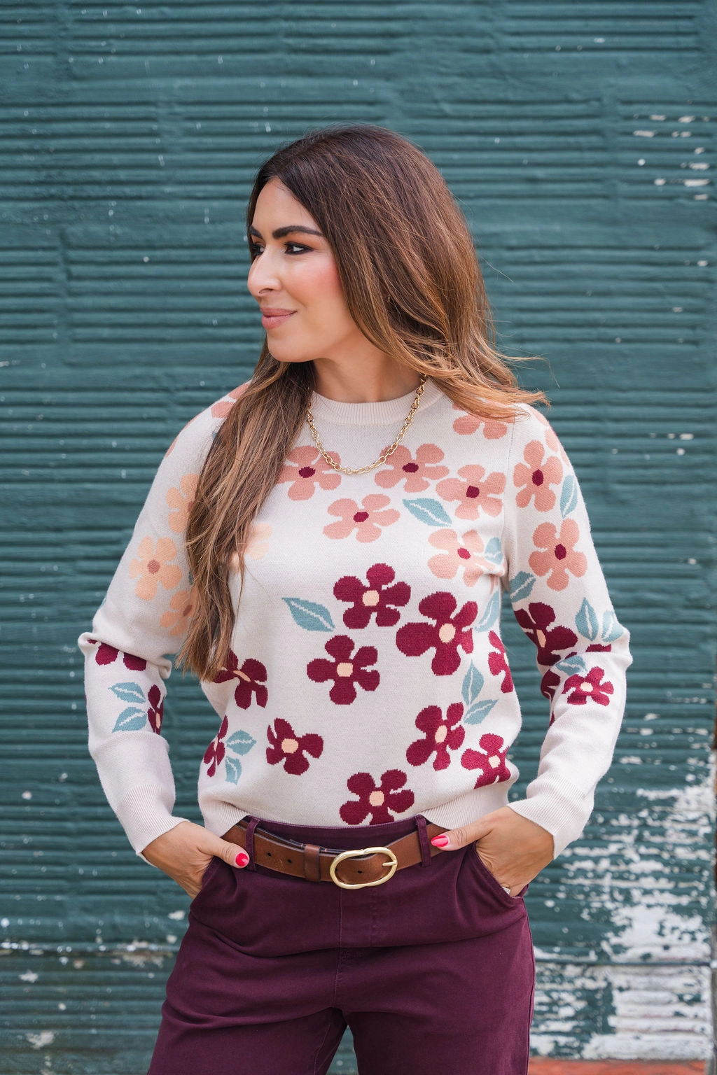 Essential Wardrobe Crazy Daisy Sweater