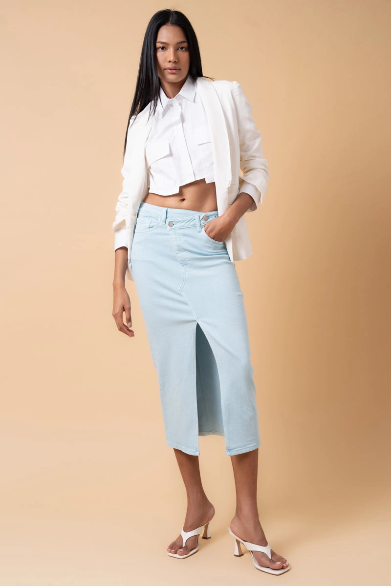 Gentle Wear CROSSOVER MIDI SKIRT