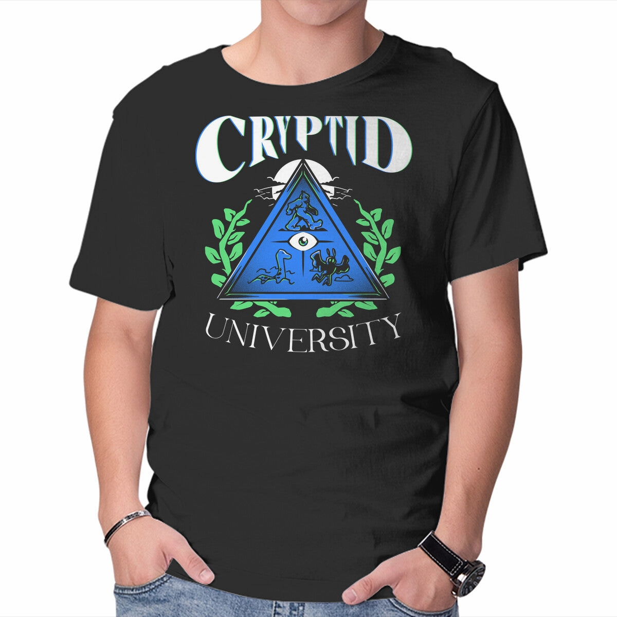 Chic print design Cryptid University