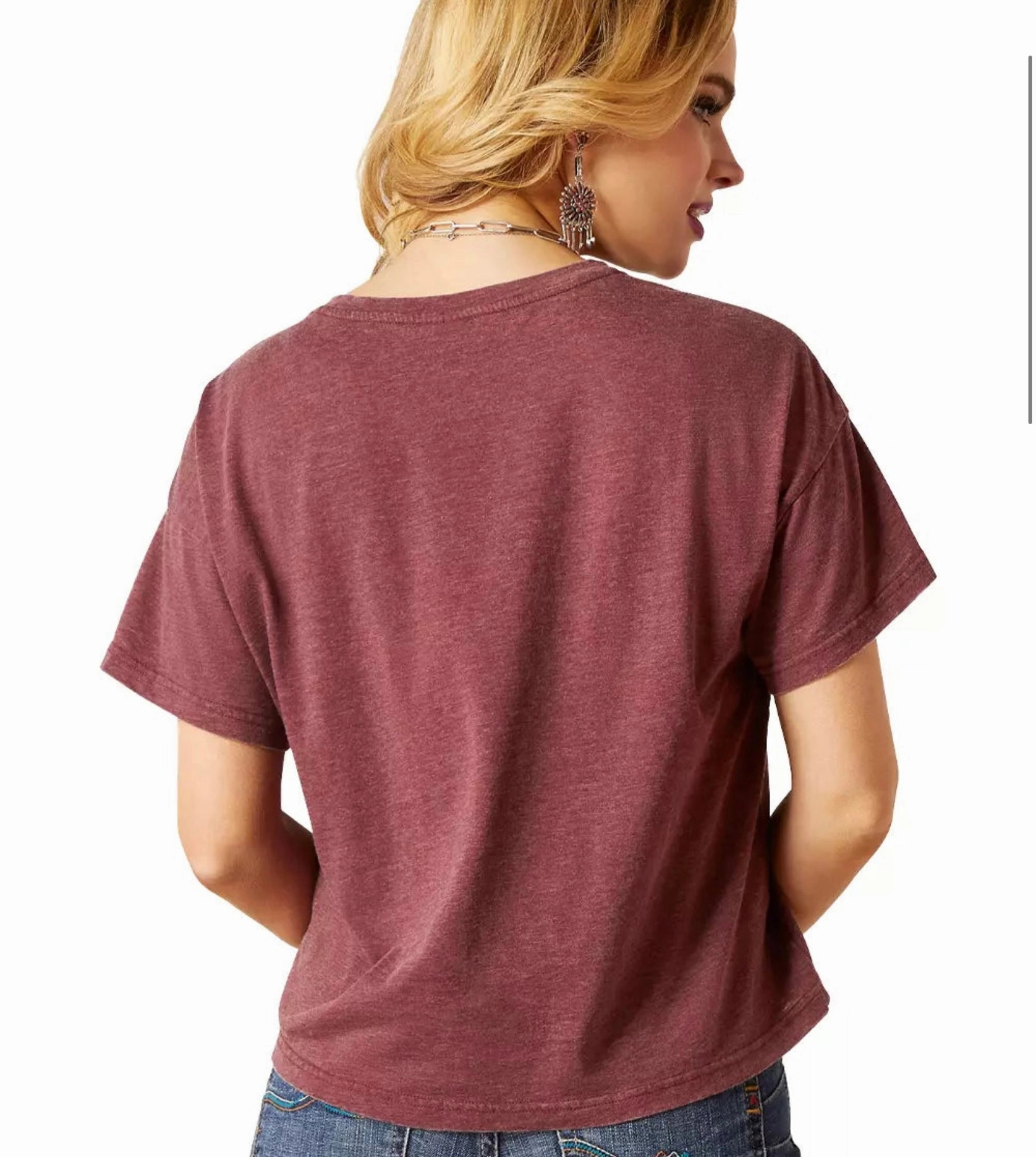Ariat Rock N Roll Tee Outdoor Style Trend Casual All-Day