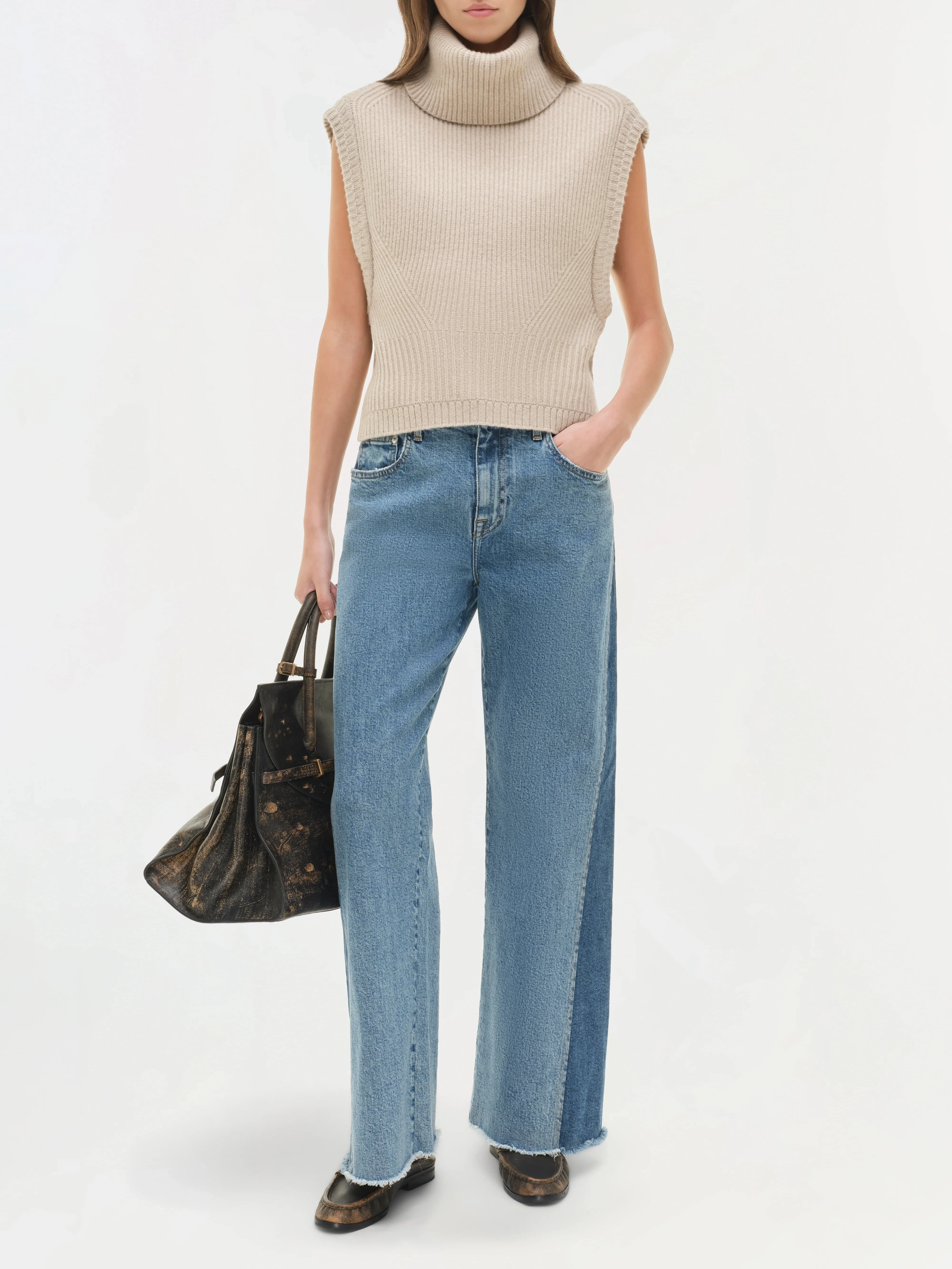 Atlas Straight Leg Jean Waterless Wash Technology Go-To Basic