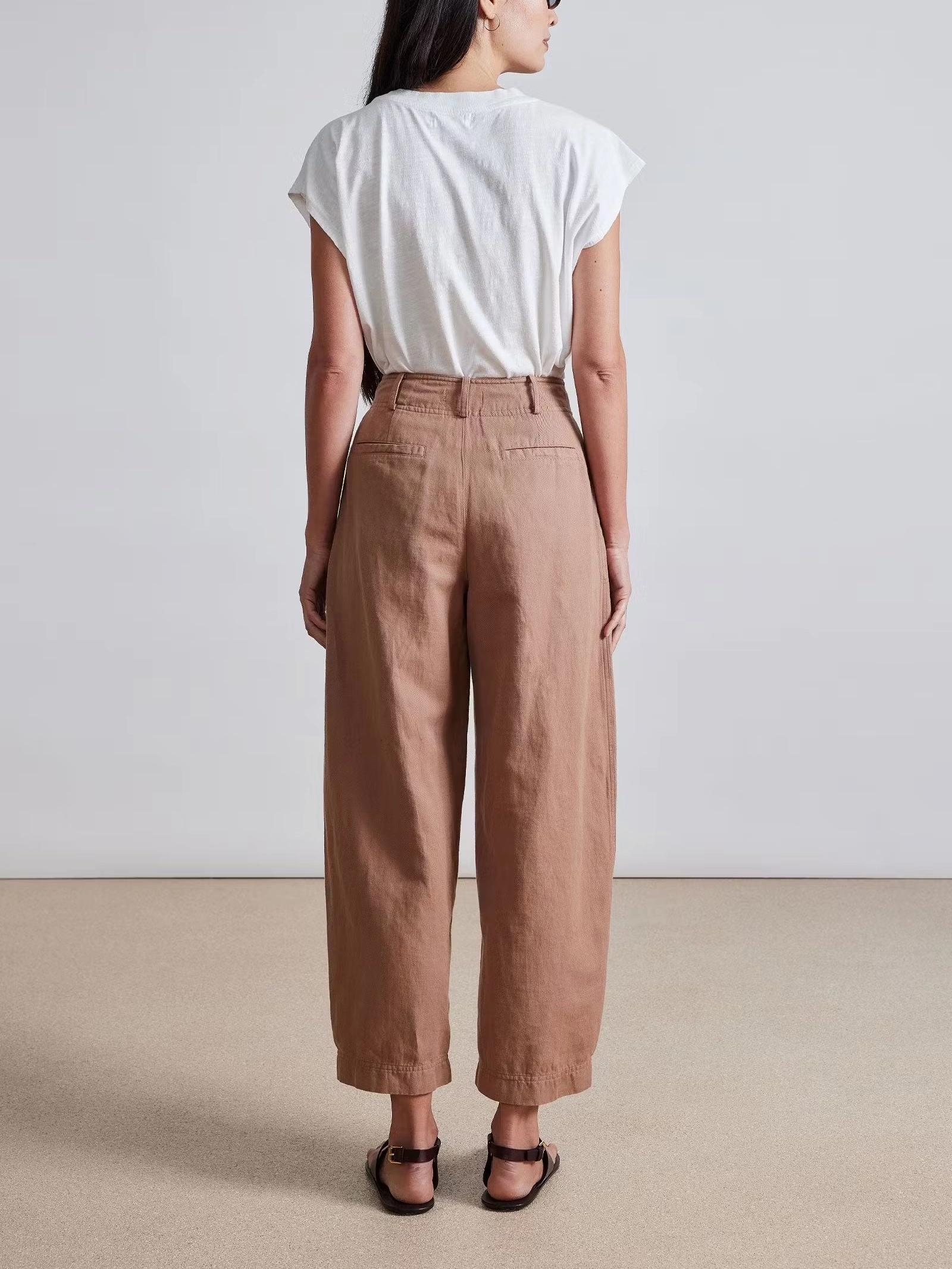 Layer Fit Stylish Fit Bari Crop Trouser