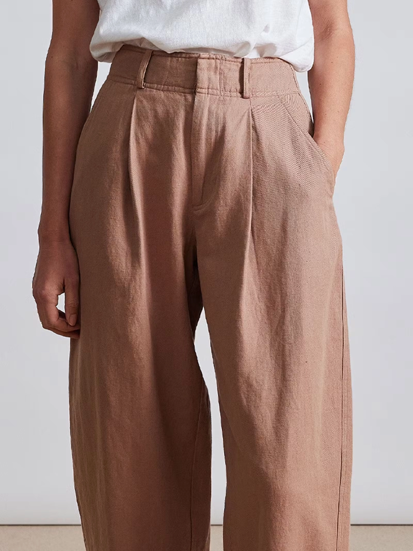 Bari Crop Trouser Chill Comfort Wear Breathable Waistband