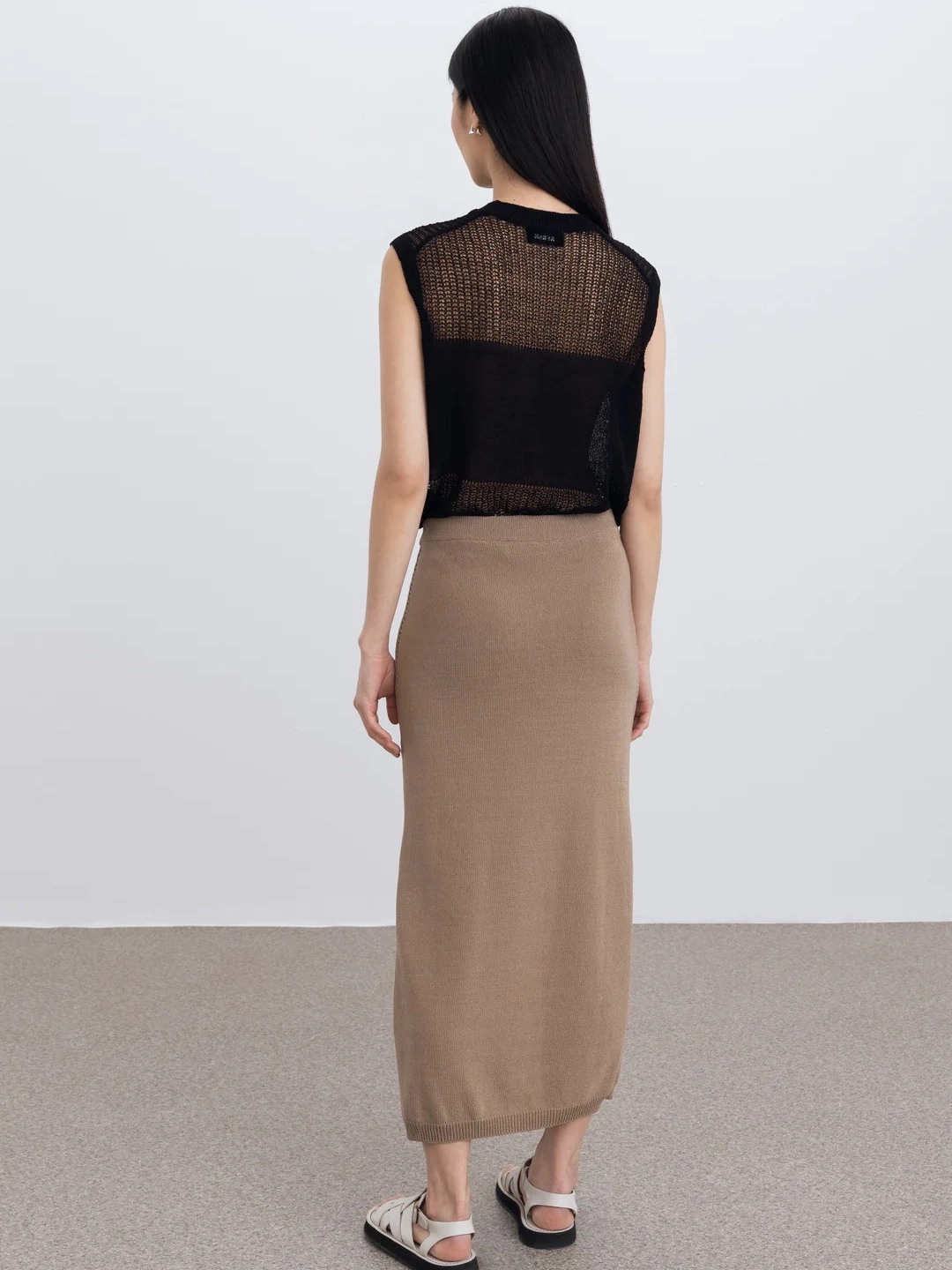 Soothe Knit Maxi Skirt Street Vibe Wedding guest