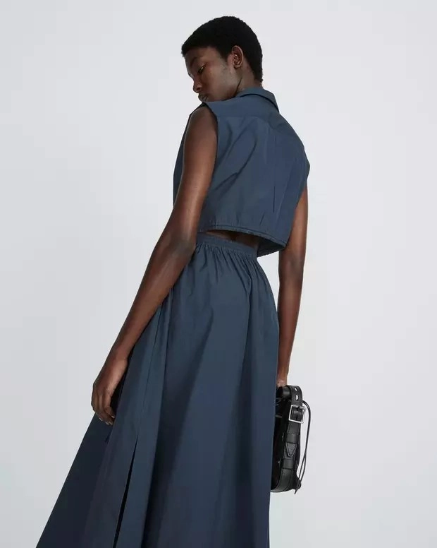 Soraya Dress Workwear Comfort Pleated-Texture