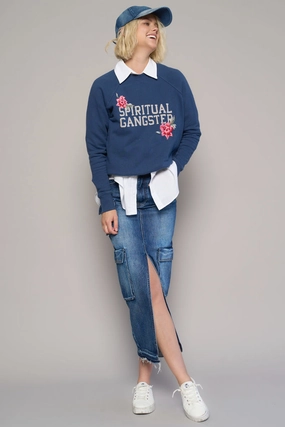 Sunday Calm Cargo Pocket Long Skirt Occasion Dressing