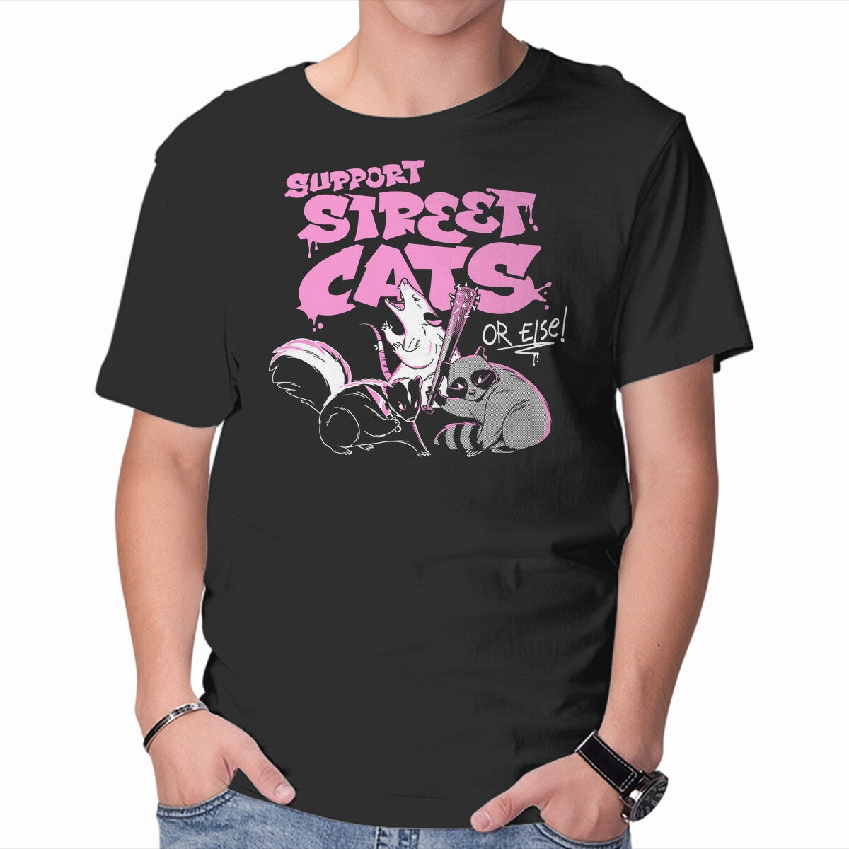Low carbon footprint Support Street Cats Or Else